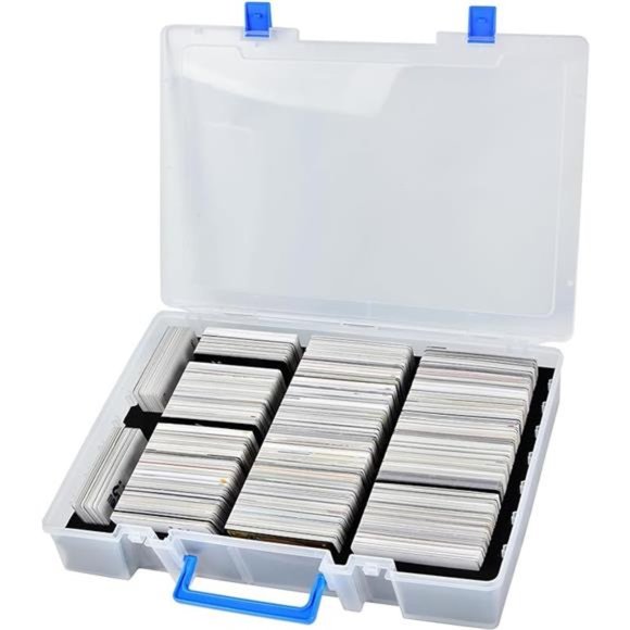 Large Trading Card Storage Box Case Holder, C.A.H MTG Deck Organizer - Picture 7 of 7